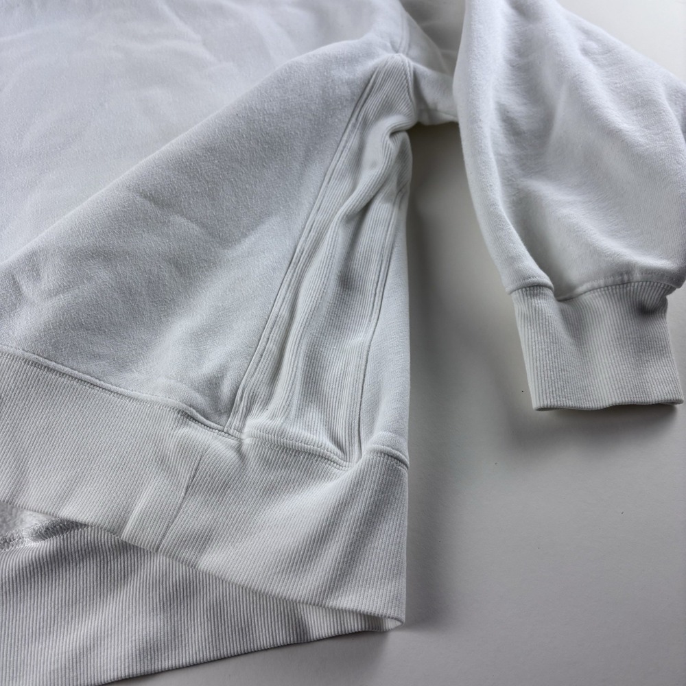 TNA Sweatfleece Cozy Fleece Pullover Hoodie White Womens XS Boyfriend Fit‎ - Picture 11 of 11